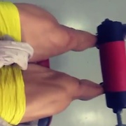 16 years old Fitness girl Karina Legs workout
