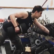 17 years old Fitness girl Giorgia 30 kg - Muscle workout