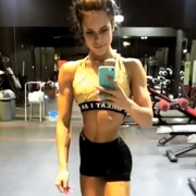 17 years old Fitness girl Beatriz Posing